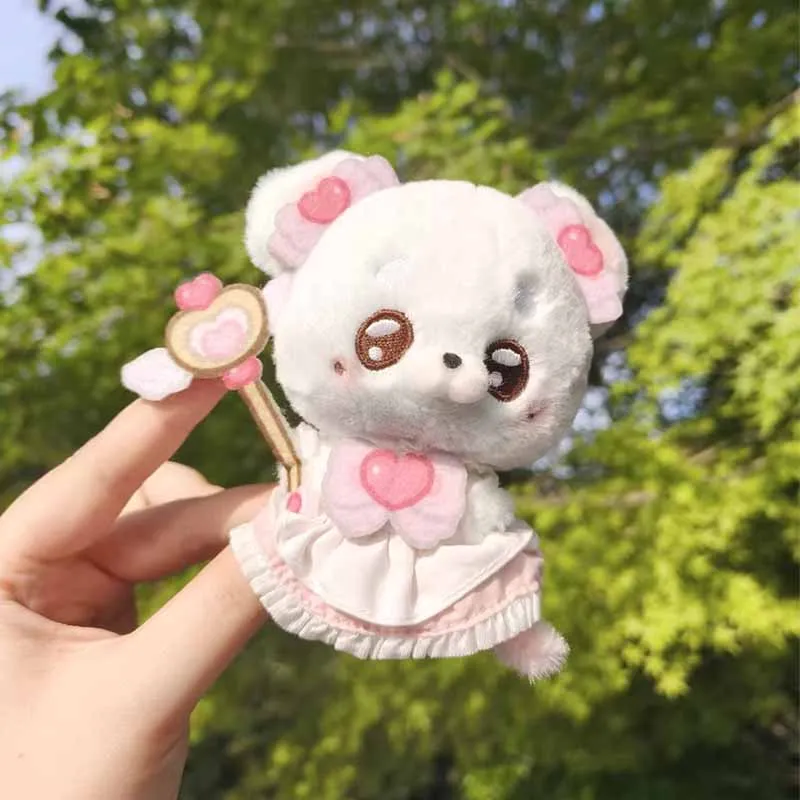 Cute Cartoon Anime Peripheral Doll Simulation Rabbit Dog Doll Pendant Creative Backpack Pendant Decoration Girl Birthday Gift