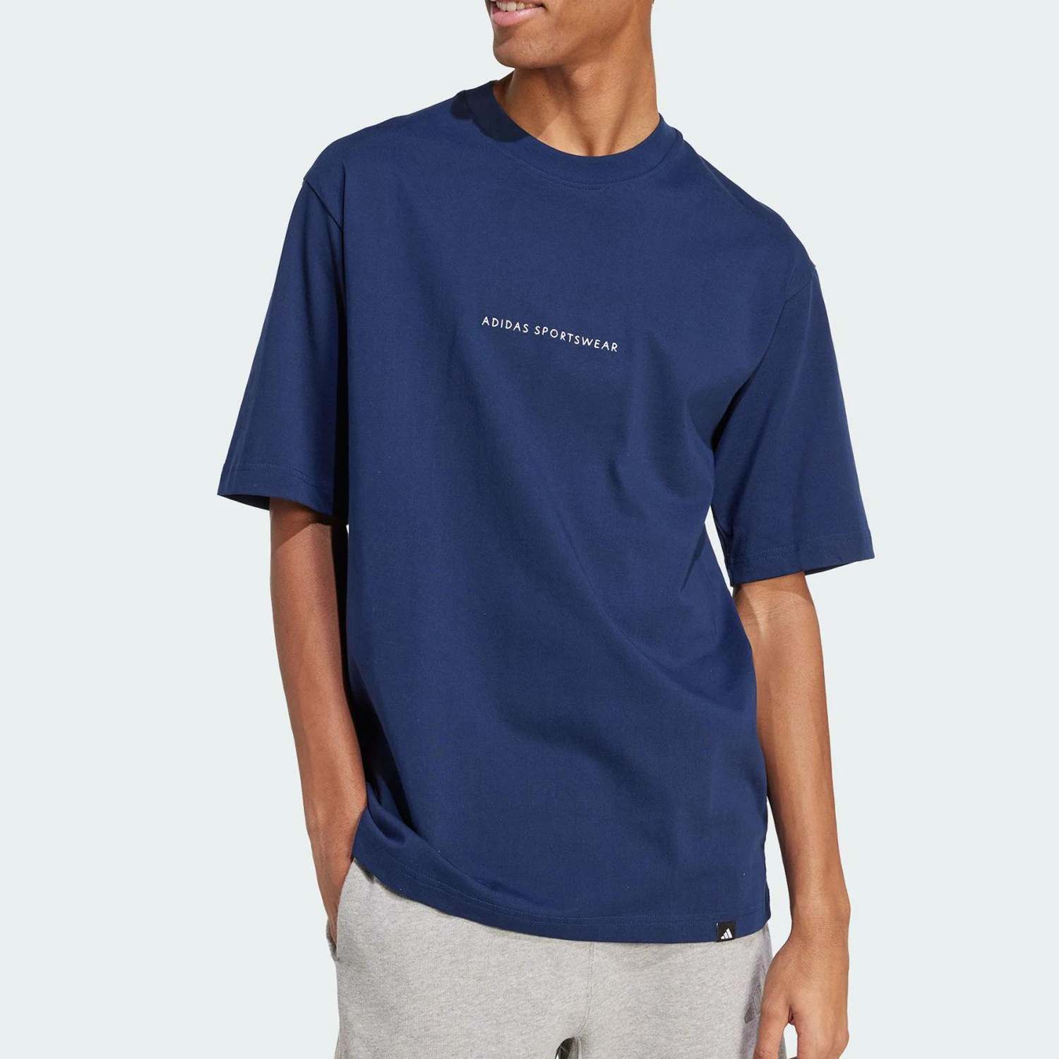 

Мужская спортивная футболка Adidas Original Summer 2025 с принтом JJ3972