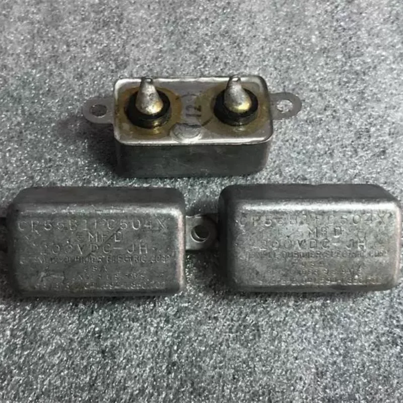Antique CORNELL-DUBILIER 0.5UF 200V replacement for 0.47UF copper case oil-impregnated coupling capacitor