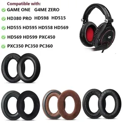 Ear Pads For Sennheiser Game one G4ME ZERO HD380 PRO HD598 HD558 PXC450 PC360 Headphones Ear Covers Earmuffs ear pillows