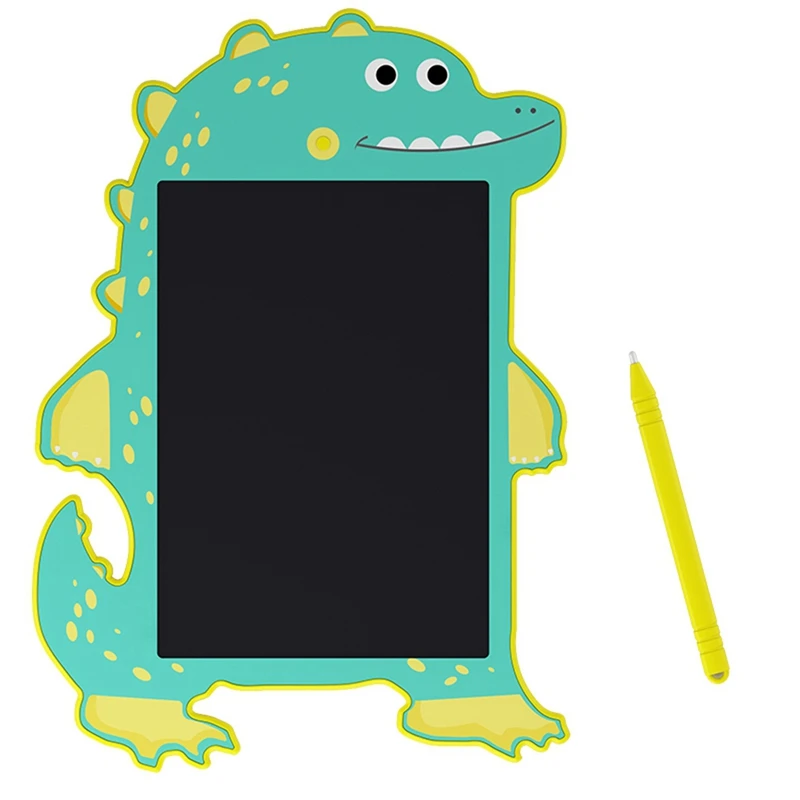 8,5 Zoll Zeichenbrett Grün Dinosaurier Spielzeug LCD Schreiben Tablet Pad Kinder Zeichnung Tablet Pädagogisches Spielzeug Für Junge Mädchen Wiederverwendbar