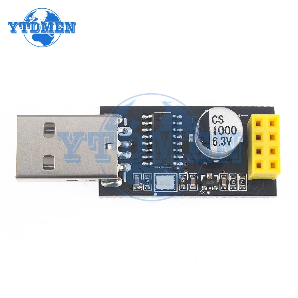 1/2/5pcs ESP01 Programmer Adapter USB To ESP8266 Serial Wireless Wifi Developent Board Module