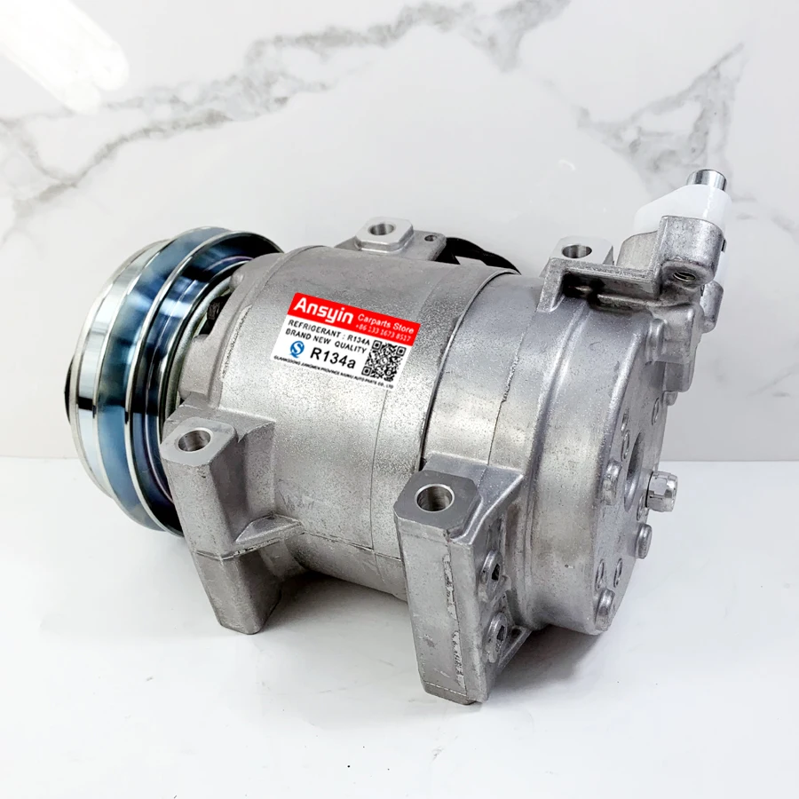 Air Conditioning A/C Compressor DKS15D For MITSUBISHI L200 TRITON Pick Up Pickup 2.5 KB4T 4D56 5060121511 MN123626 5062119191 view 6