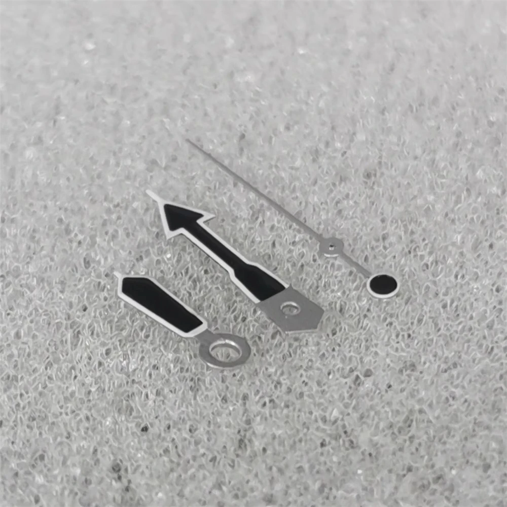 Three needle green luminous watch pin suitable for NH35 NH36 4R S7 movement modification watch accessories