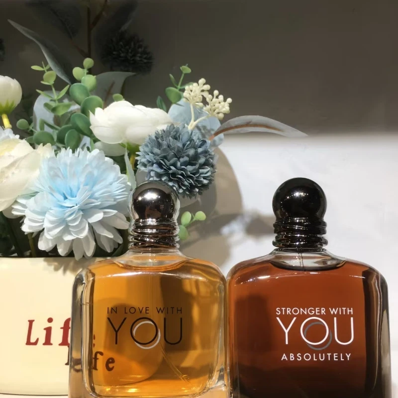 عطر رجالي أقوى تمامًا معك 100 مللي ماء تواليت تاريخ الجذب عطر طويل الأمد كولونيا الجسم رذاذ هدية
