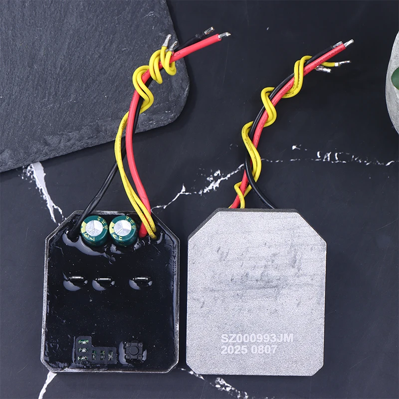 

60A 21V плата контроллера угловой шлифовальной машины, высокий привод для электродвигателя, стабильный выход, двойной конденсатор 6*5 см