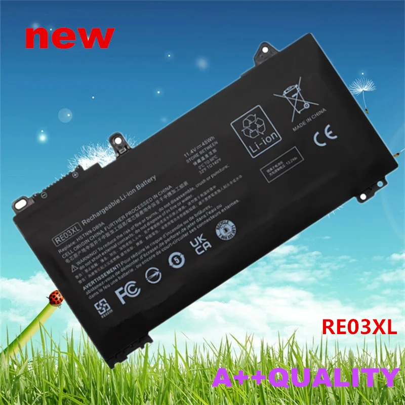 RE03XL Laptop Battery For HP ProBook 430 440 445 450 455R G6 Series HSTNN-DB9A HSTNN-OB1C HSTNN-UB7R L32407-AC1