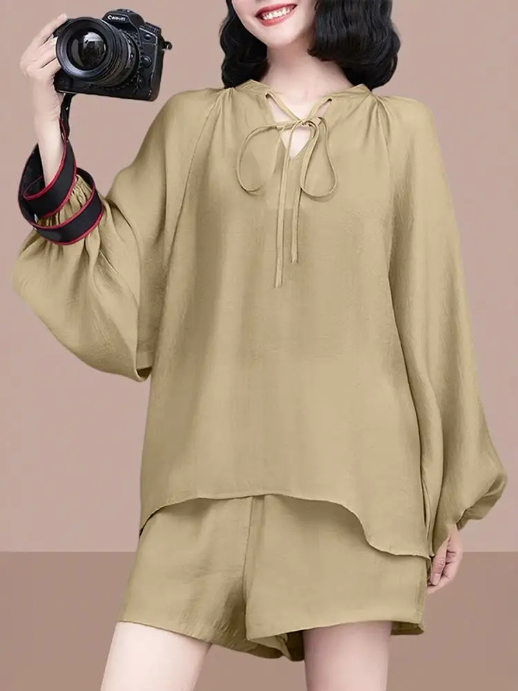 الصلبة بلوزة كلاسيكية 2025 ZANZEA أنيقة المرأة مكتب تونك عادية كم طويل الخريف Blusas س الرقبة القمم بلوزة عصرية