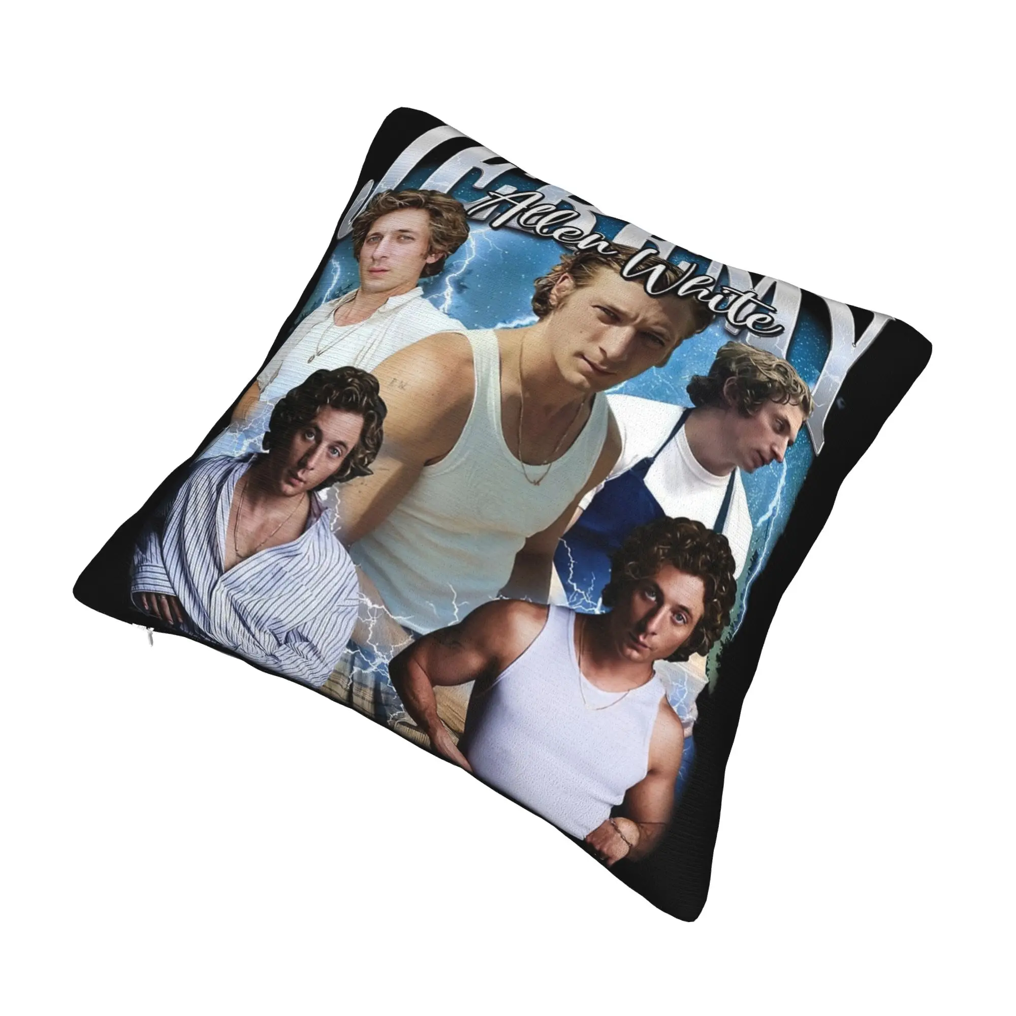 Jeremy Allen White The Bear Tv Show Pillowcase Printed Cushion Cover Decorations  Throw Pillow Case Cover Home Zippered 40*40cm