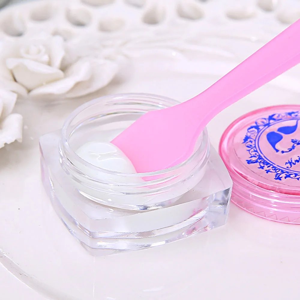 10 Stks/partij Mini Make-Up Spatels Herbruikbare Cream Tip Spatels Frosted Cosmetische Spatels Scoops