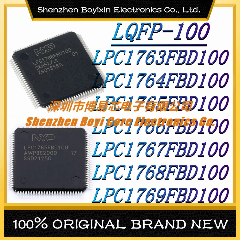 

LPC1763FBD100 LPC1764FBD100 LPC1765FBD100 LPC1766FBD100 LPC1767FBD100 LPC1768FBD100 LPC1769FBD100 New Original Genuine