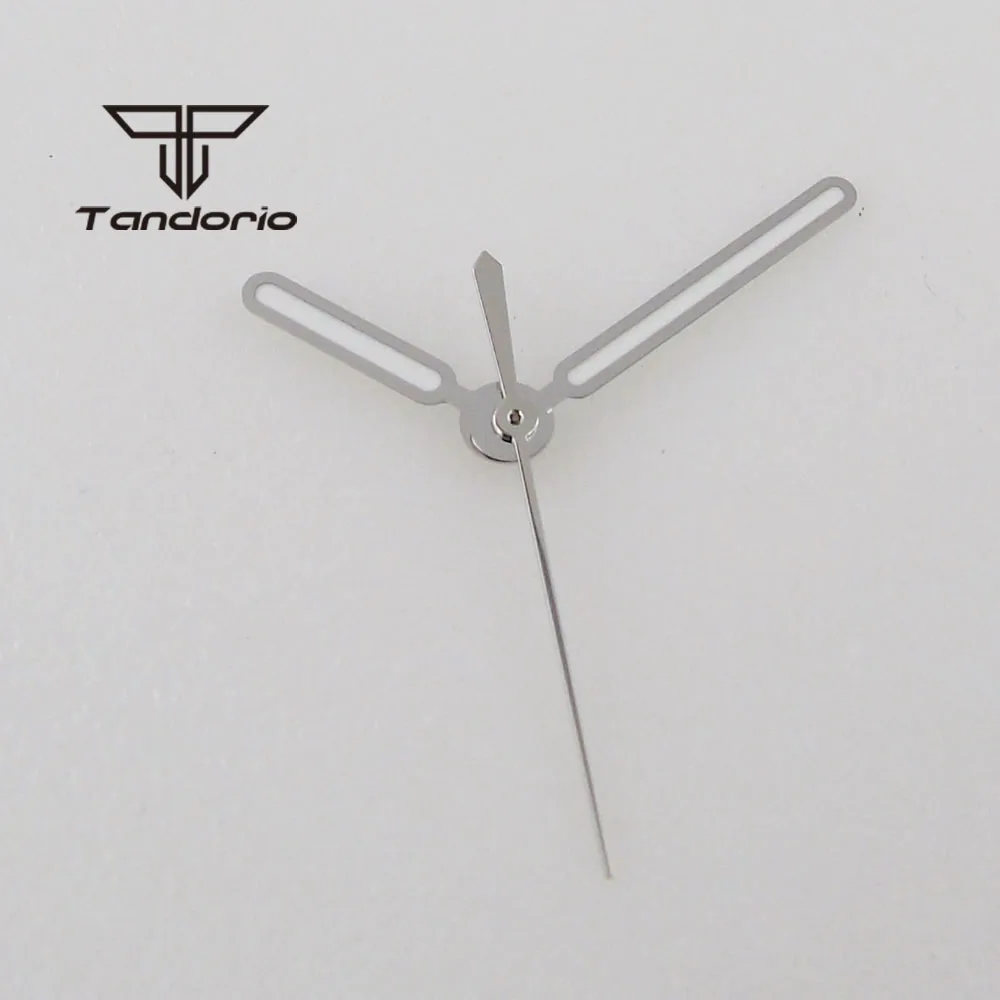 

Silver Watch Hands Needles Green Lume Fit for NH35 NH36 Miyota82 Series DG2813 ETA2824 2836 PT5000 ST2130 Watch Spare Parts