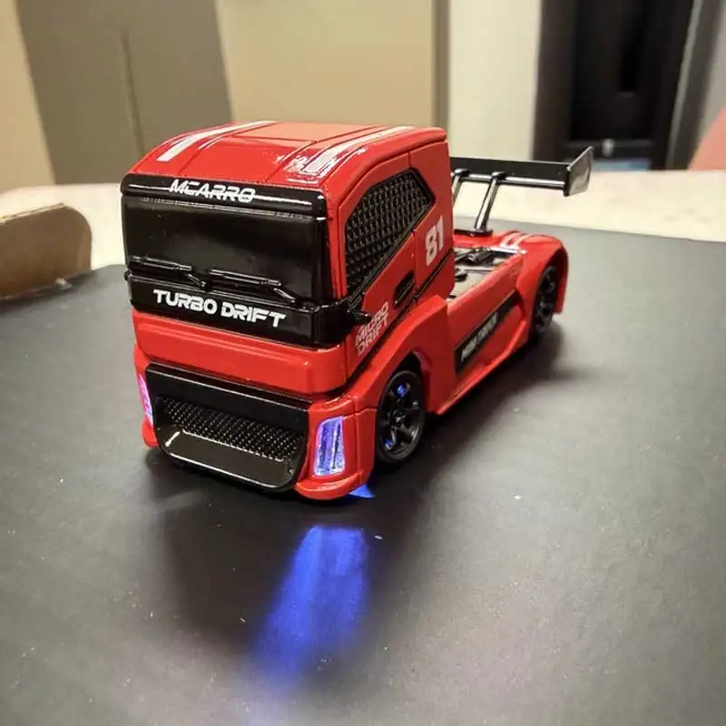 Carro de controle remoto mclaren 1:87 mini carro de controle remoto mc081 4wd carro de controle remoto elétrico caminhão de deriva