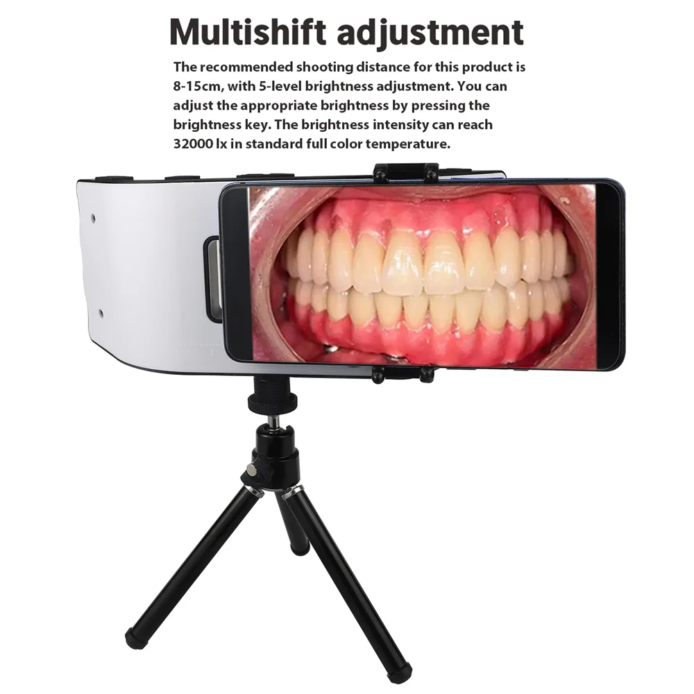 Professional Lab Photography Oral Filling Lamp  Flash Light Supply Bright Environment Photo Macro Intraoral Light Dentistry