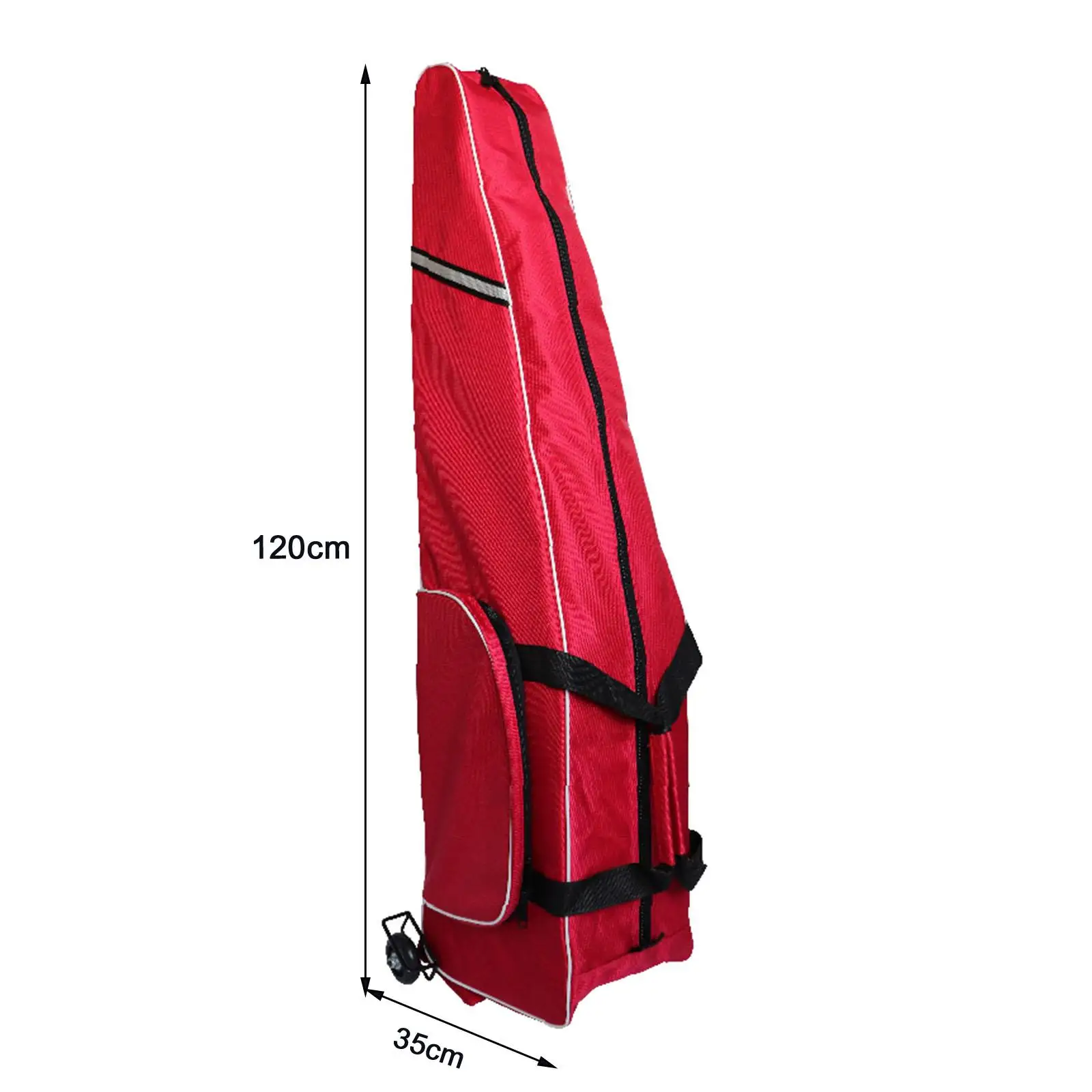 Fencing Sport Bag Oxford Cloth Handbag Wheel Trolley Case Large Storage for Foil Epee Mask