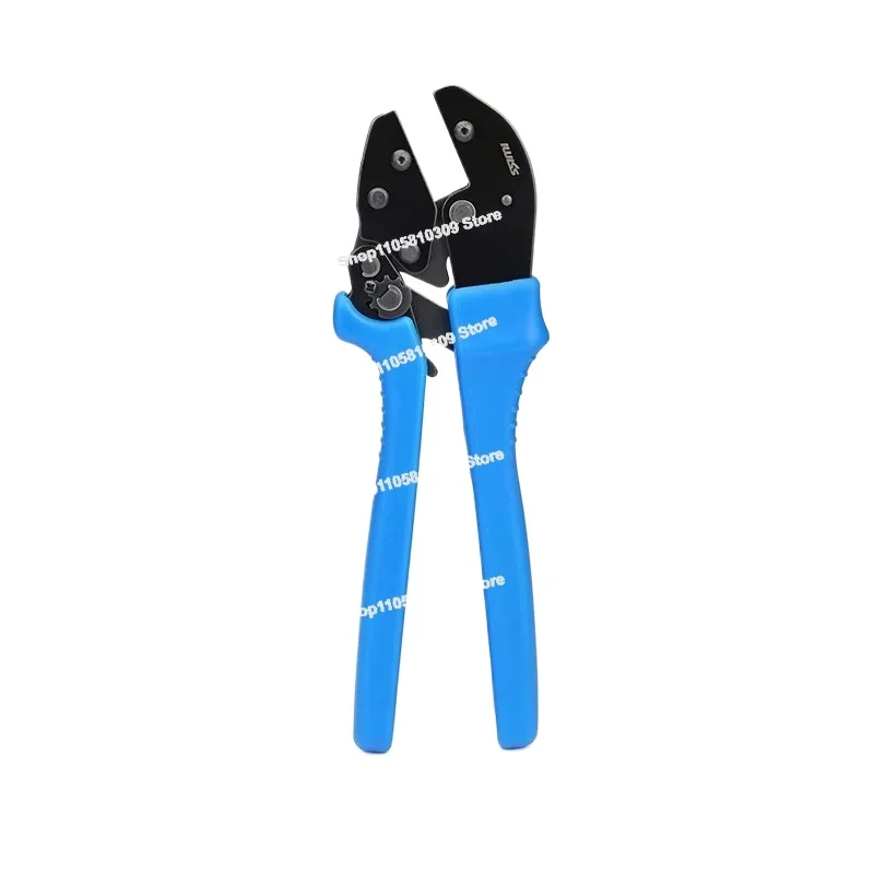 Long Handle Labor-saving Ratchet Press, Pliers Multi-functional OT Wire Nose Wiring, Cold-pressed Terminal Crimping Pliers