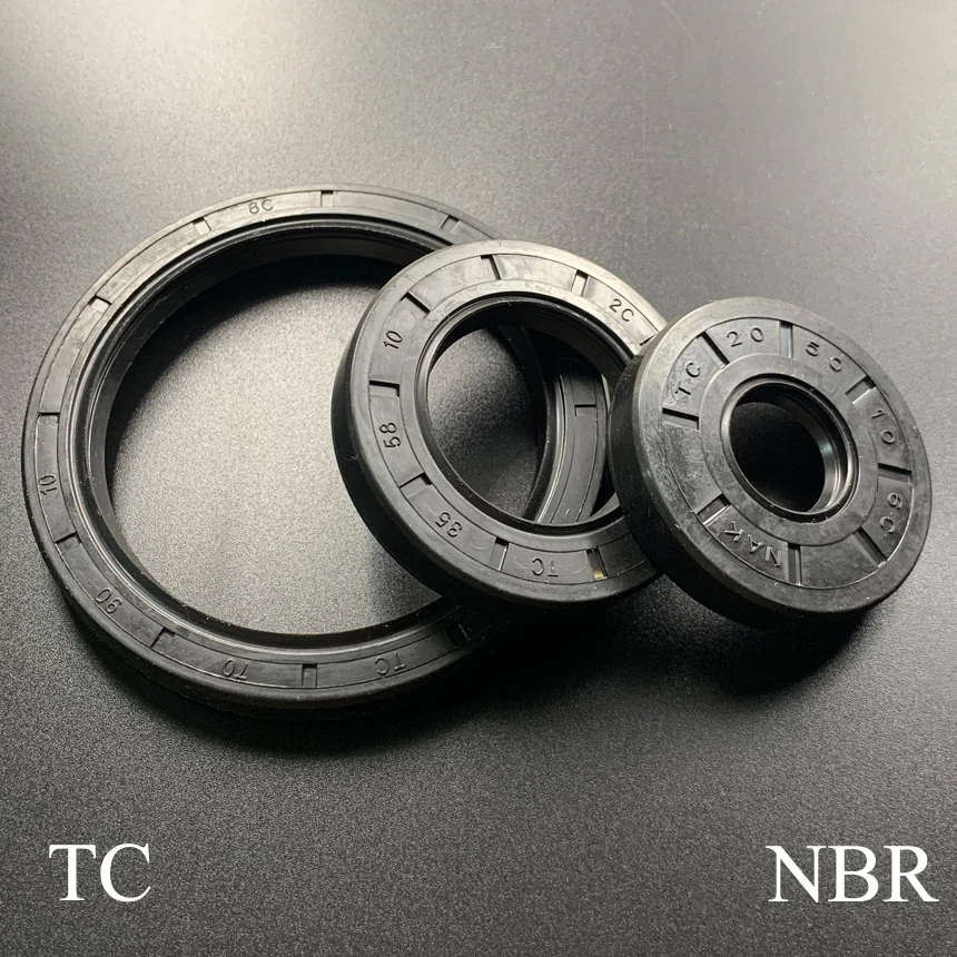 

30*48*7/8/10 30x48x7/8/10 30*51*10 30x51x10 Nitrile Rubber NBR Double Lip Spring TC Ring Gasket Radial Shaft Skeleton Oil Seal