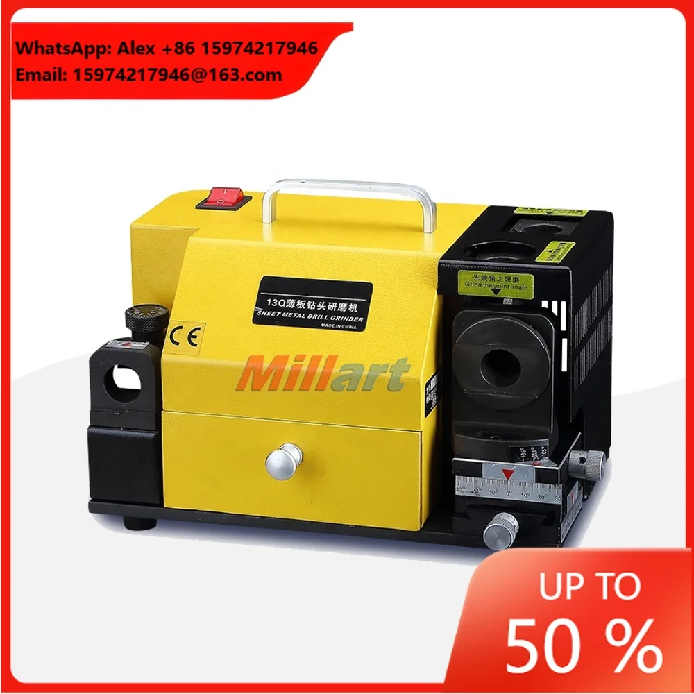 MR-13Q A Professional Sharpener For Sheet Metal Drill Bit/electric Drill Bit Grinder/tool Grinding Machine