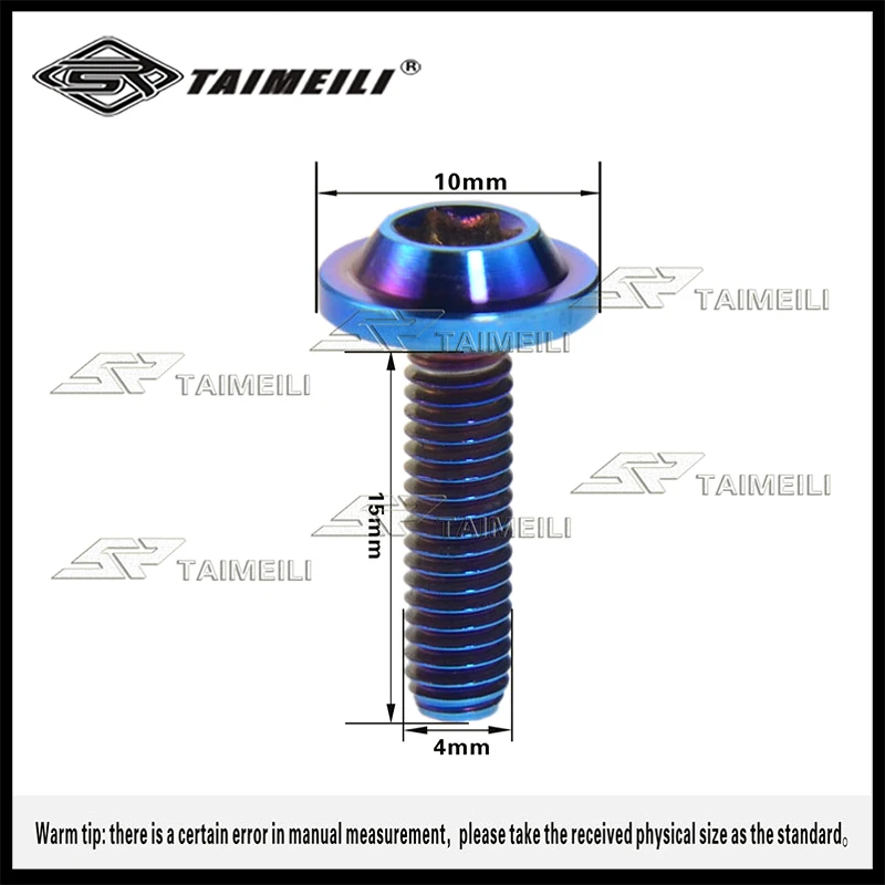 Titanium alloy windshield screw M4*15 s1000rr modified screw