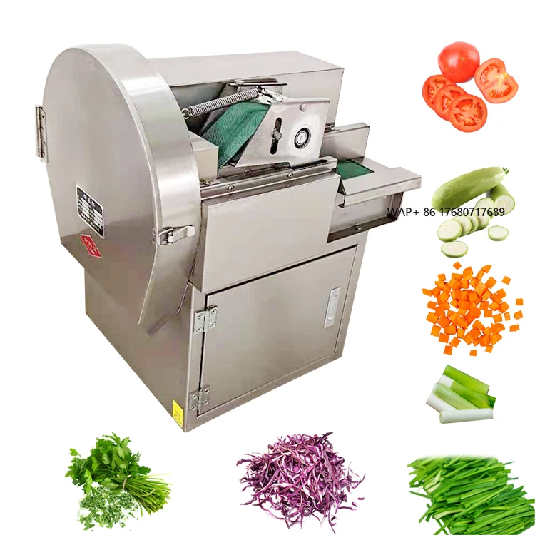

Industrial Automatic Stainless Steel Vegetable Cutter New Food Processing Machinery for Restaurant Use