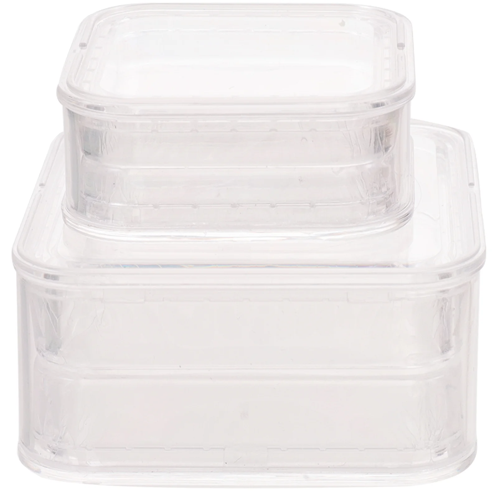 2 قطعة صندوق تخزين المجوهرات فيلم مرن منظم واقي حافظة مدمجة للخواتم والأقراط والقلائد حامل مجوهرات السفر #5