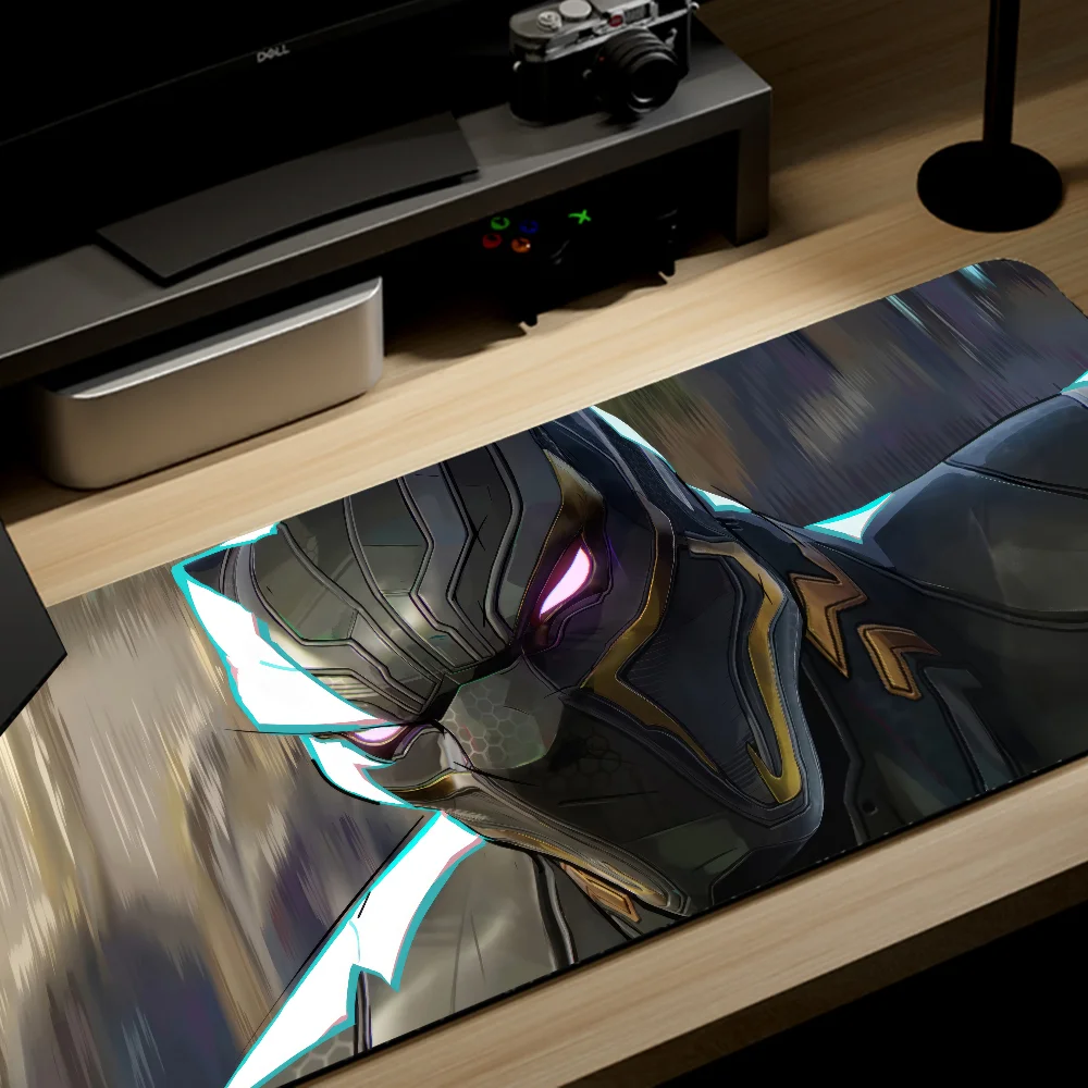 S-Superhero Anti-Slip Grande Mousepad, Tapetes de Mesa, Acessórios para Jogos, Laptop, Mouse Pad Macio