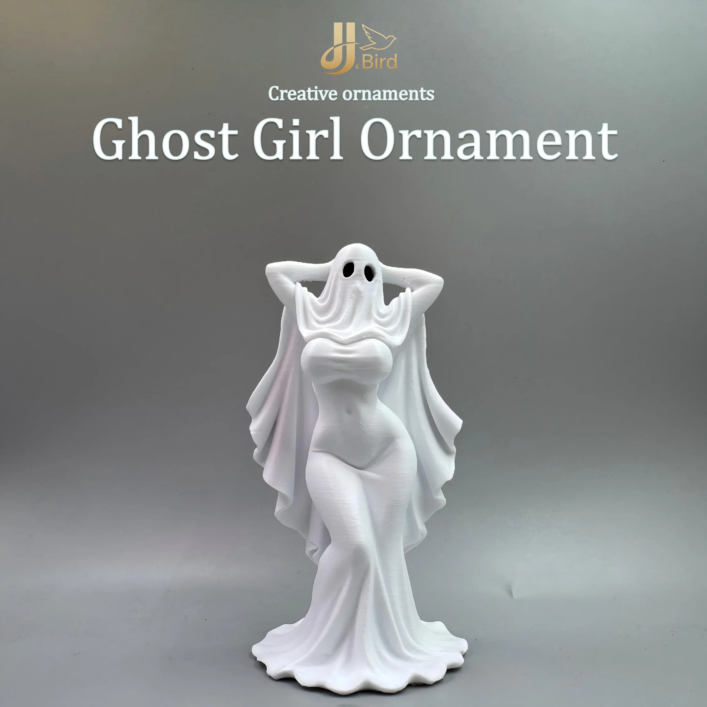 Geistermädchen-Ornament, Gotischer Stil, Sammlerfigur, Schreibtischdekoration, Kreative Skulptur