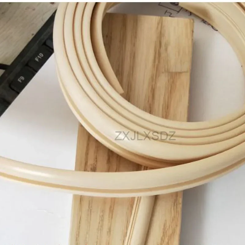 1 Meter Cabinet door window silicone rubber caulking strip wooden door panel bead sealing strip furniture edge trim