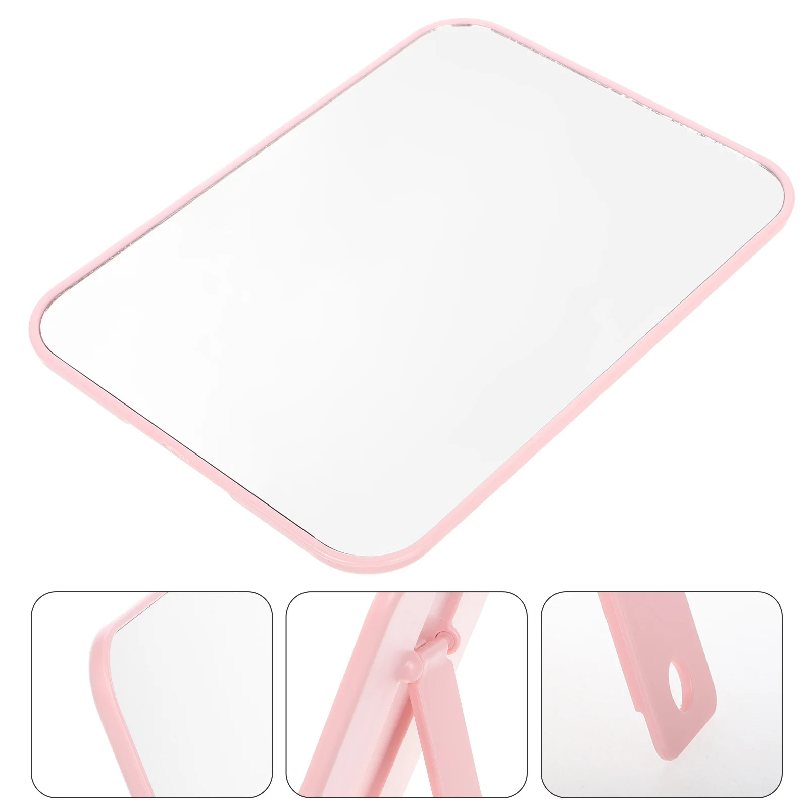 Compact Makeup Mirror Portable Foldable Design High Definition Reflection Travel Desk Mirror for Women Daily Use