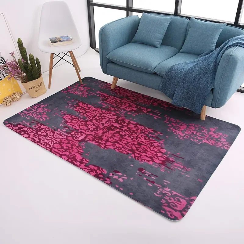 

Moden Red Sentiment Carpets for Living Room Warm large Area Rugs Bedroom Decor Floor Mat Rug Big size Rectangle Carpet 180*230cm