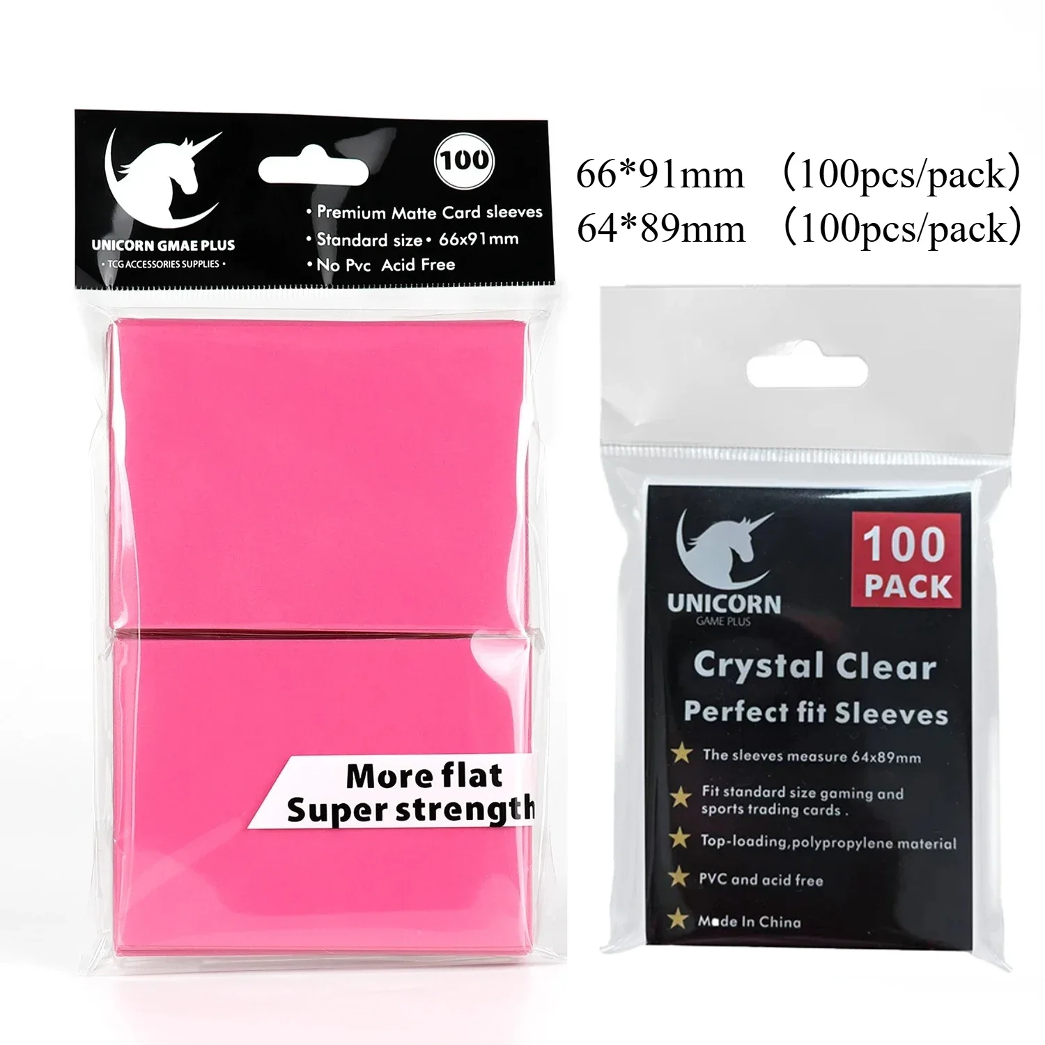200PCS Card Sleeves Trading Cards Double Layer Matte Standard Size Card  Sleeves for Pokemon MTG Baseball Sport Card Board Game - AliExpress