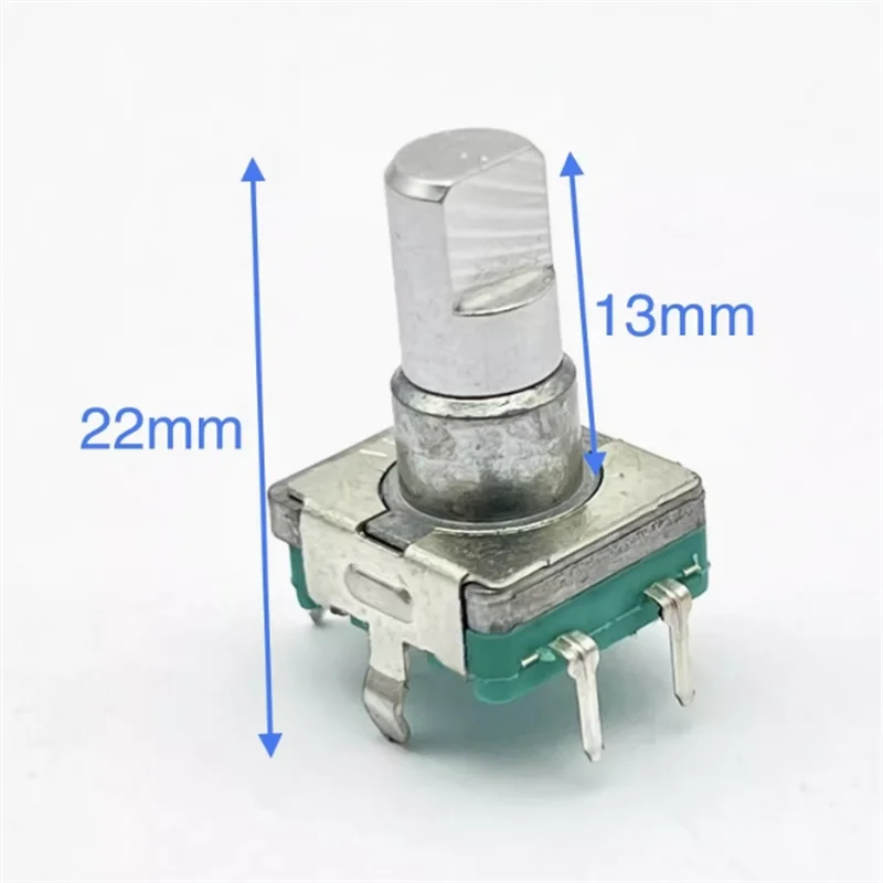 10 PCS EC11 Encoder Reset Switch Car Navigation Potentiometer CD DVD Radio Shaft Length 13MM