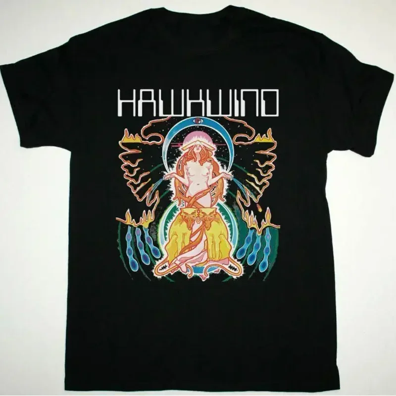 Hawkwind Space Ritual albuml Tour black unisex T-shirt