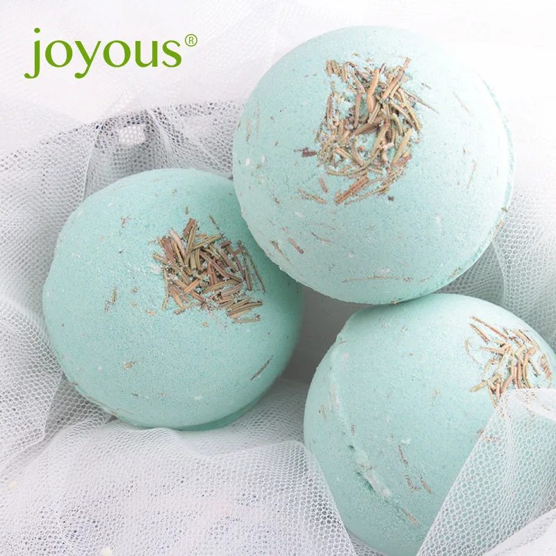Green Tea & Rosemary Bath Ball 100g Essential Oil Moisturizing Bubble Bath Bounce Youda Place Holder 0