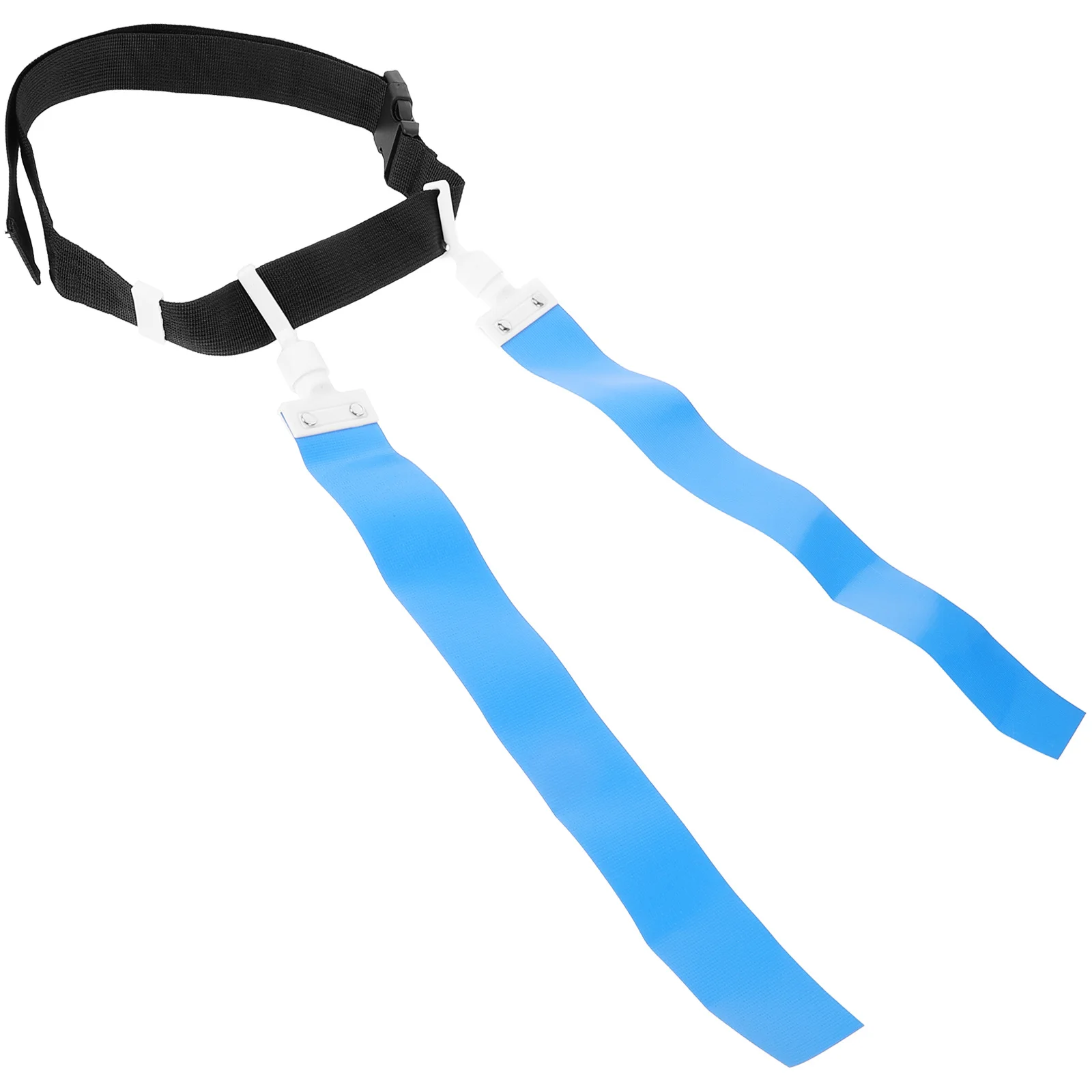 مجموعة حزام علم كرة القدم، أعلام متحركة للخصر الآمن قابلة للتعديل لمستلزمات ألعاب كرة القدم في الهواء الطلق، علم خصر الرجبي