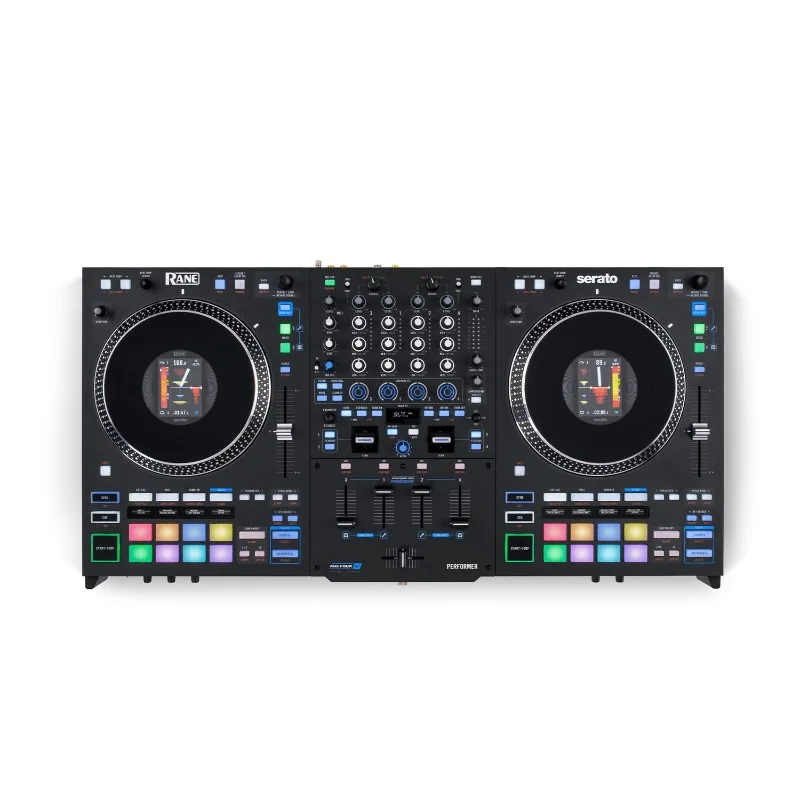 【美品】RANE SL4 Serato DJ (Control Vinyl付き) Rane Four 4 Performer Professional Four-Channel Electric Motor DJ