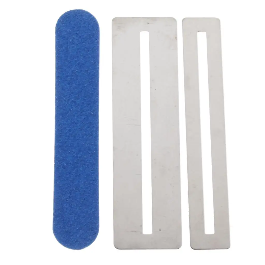 Luthier Guitar Tools Fretboard Guard Protector Fret File Sanding Set for Guitar Bass Fret Polishing Accessories
