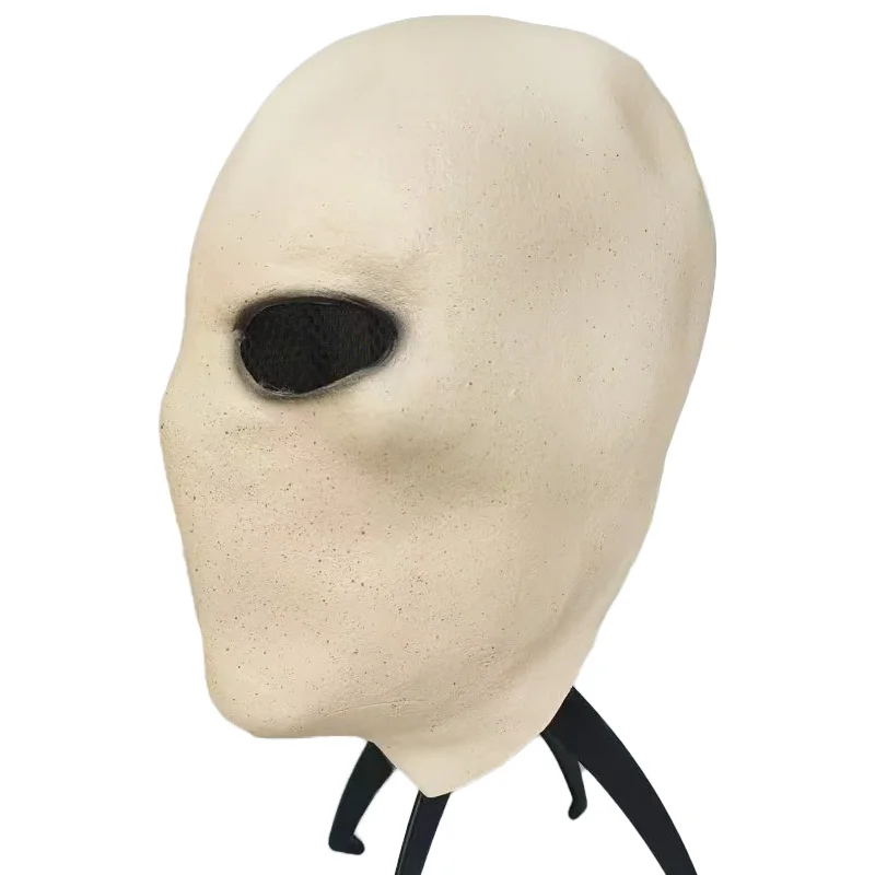 Faceless Man Mask Head set Halloween Horror Face Latex mask cosplay faceless Man dress-up props