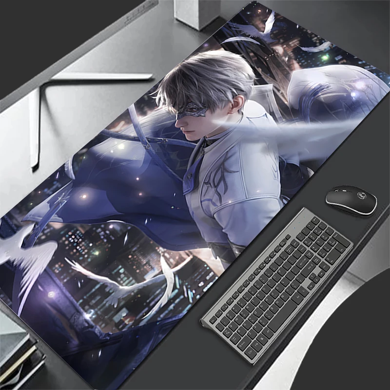 Mousepad Computer Gaming Accessories Keyboard Pad Office PC Love And Deepspace Xavier Rubber Mouse Pad Decoracion Desk Mouse Mat