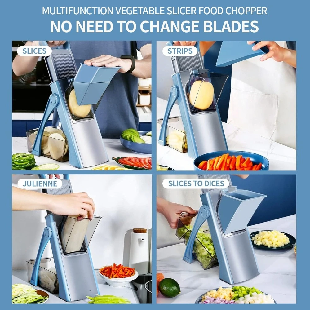 Upgrade Safe Mandoline Slicer  - Mandolin A Style ulasan dan harga