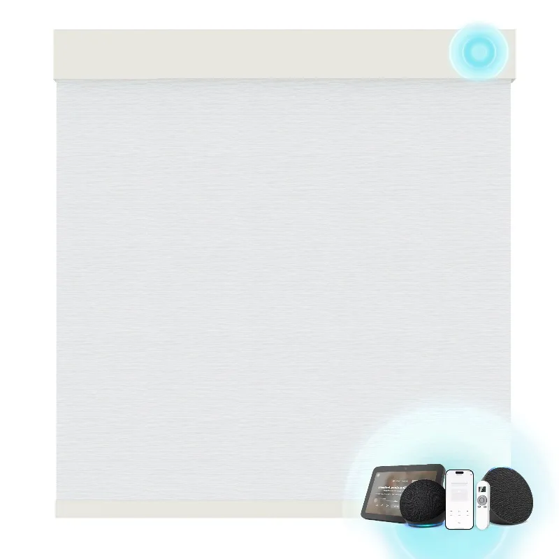 Wireless smart electric roller shutter, built-in blackout shutters, suitable for indoor living room windows