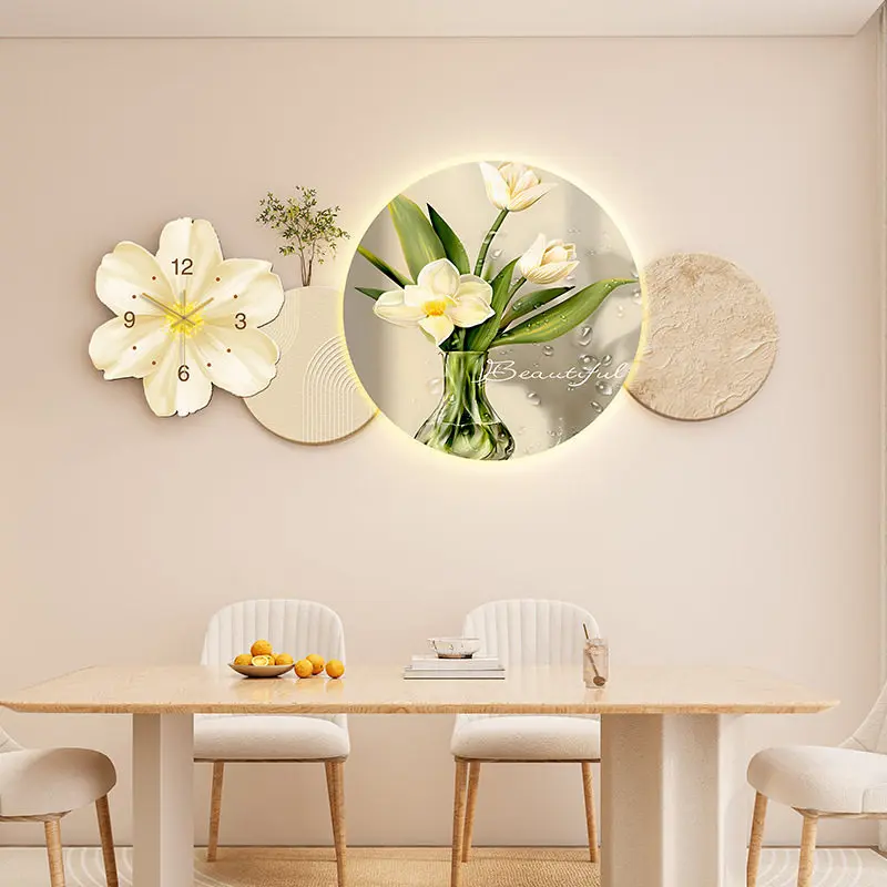 Bedrooms Led Clock Wall Digital Living Room Restaurant Fashion Creative Design Wall Clocks Bedrooms Reloj De Pared Home Decor