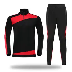 Adult and Kids Soccer Jerseys Sets Survetement Football Kit Futbol Running Jackets Men Sports Training Tracksuit Uniforms Suits