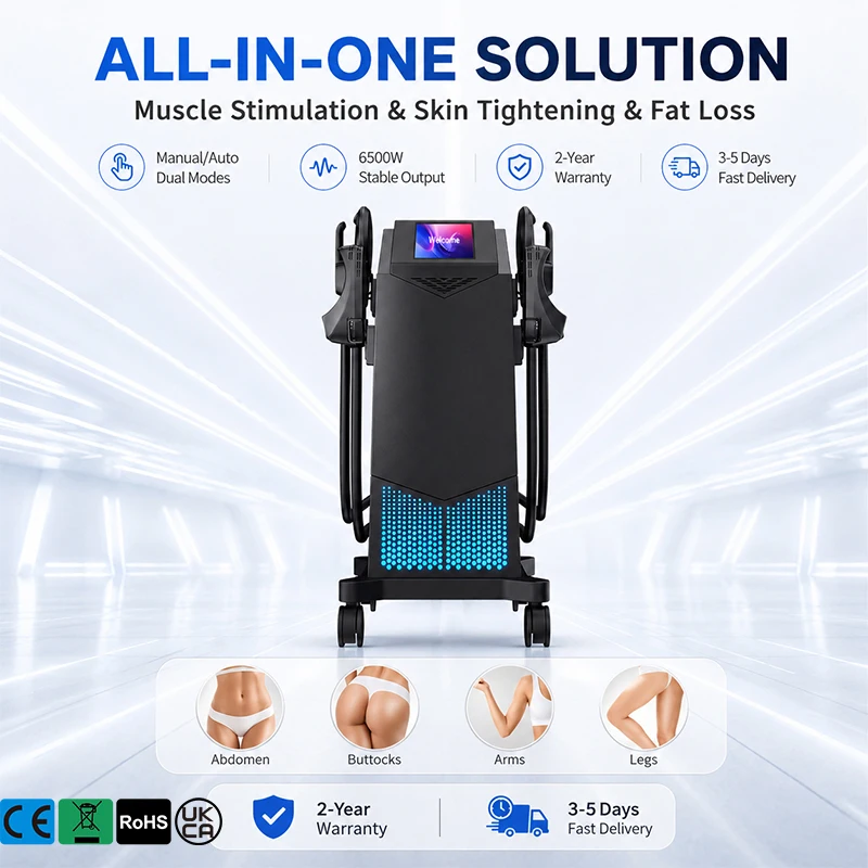 Professional Body Sculptor Machine High Power Fat Loss Abdomen Muscle Gain Buttock Lifting Non-surgical Painless Skin Tightening