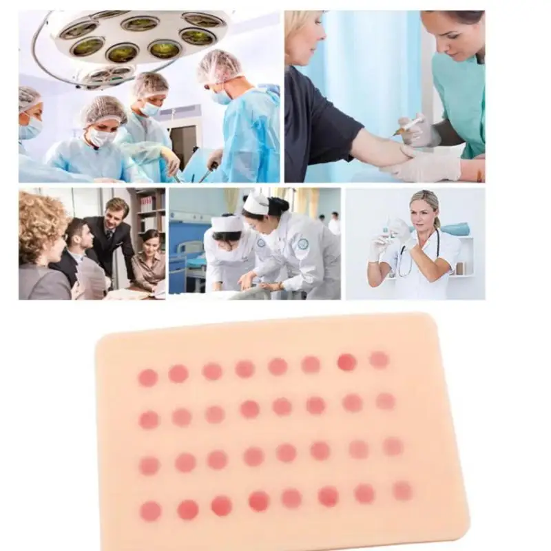 

Medical Simulation Model for Intradermal and Subcutaneous Injection Training: Practice Pad for Skin Testing and Nurse Education