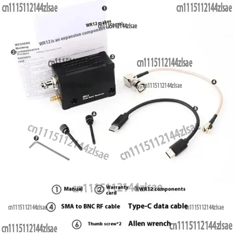 XIEGU WR12 Wide-Band Receiver 54-1000MHz X6200 Shortwave Radio Expansion Module