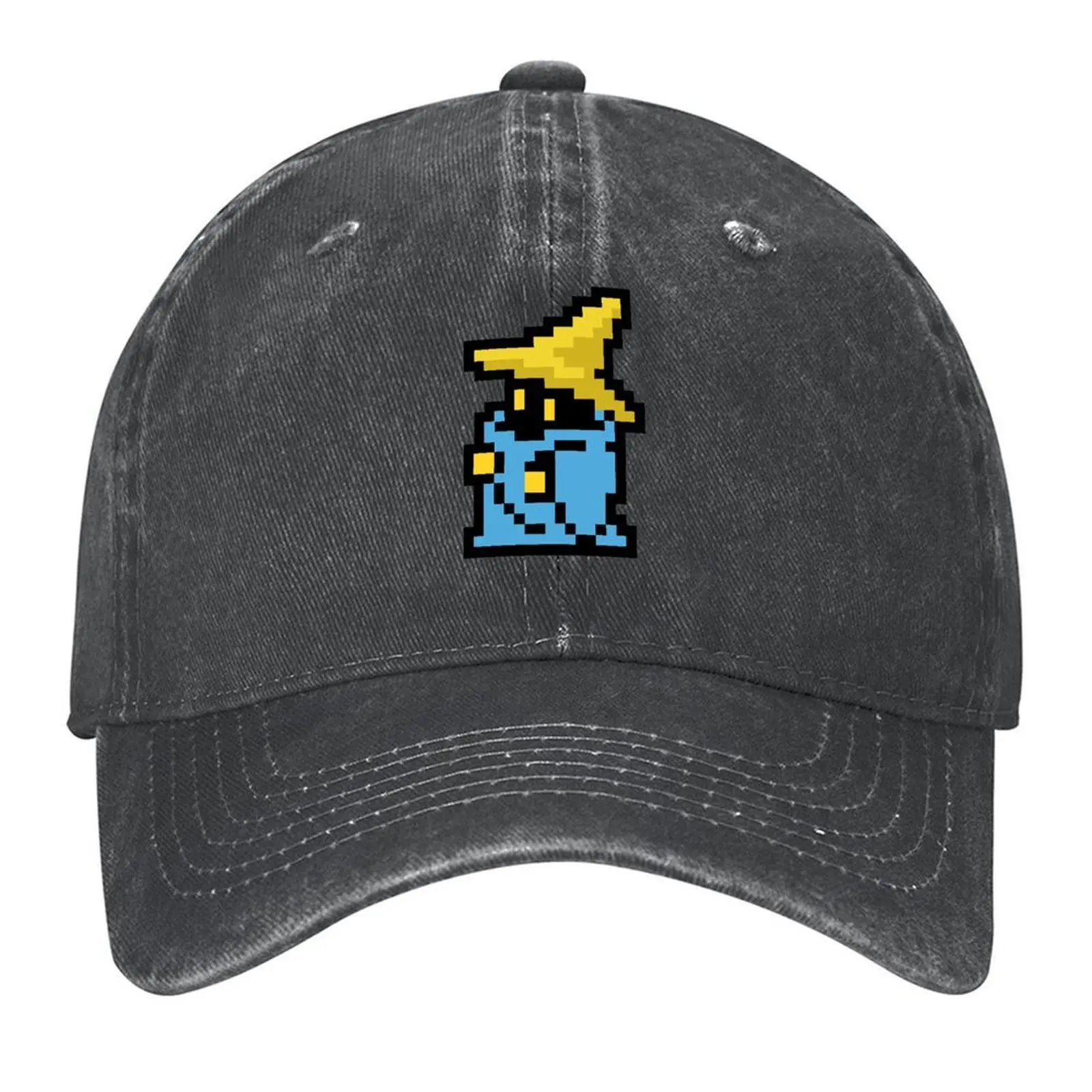 

Black Mage 8BIT Baseball Cap Anime Hat Streetwear fishing caps man New Hat Hats For Women Men's