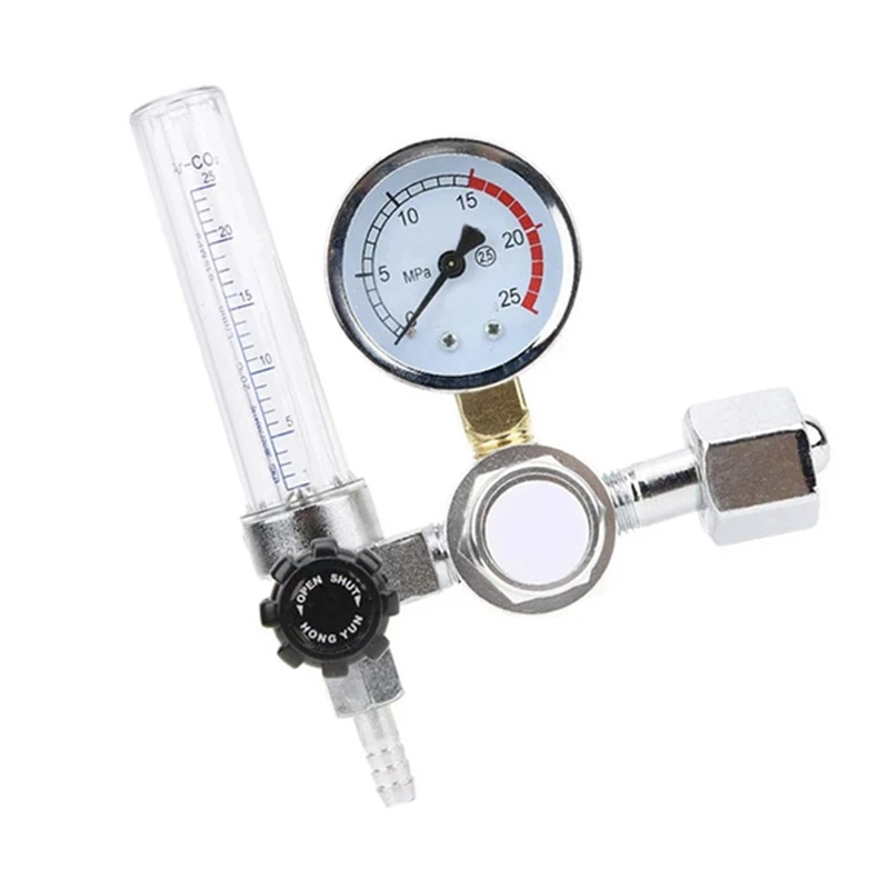 Gas Pressure Reducer Cylinder Pressure Reducing Valve 0-25Mpa Arc Welding Gas Meter Welding Meter Pressure Reducer