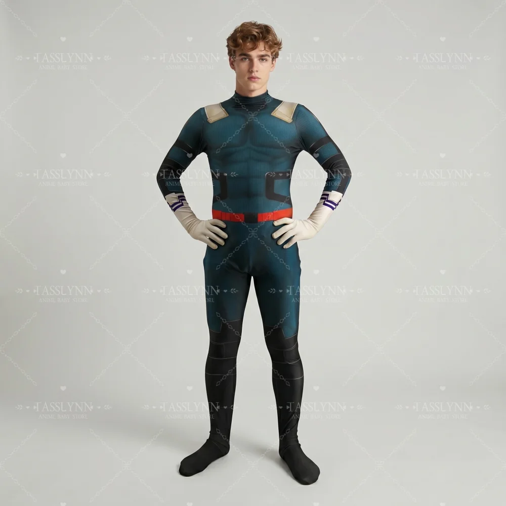 

Sir Nighteye Cosplay Costume 3D Printed Superhero Nighteye Zentai Full Body Jumpsuit for Men Halloween Comic Con