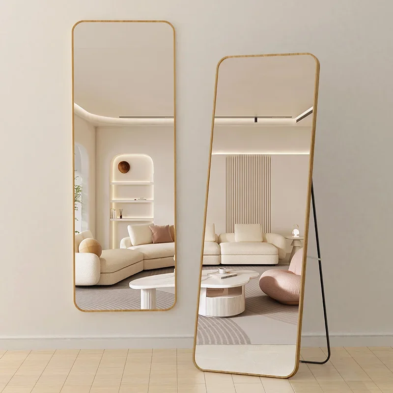 Bedroom Wall Mirror Art Nordic Square Full Body Mirror Luxury Aesthetic Modern Espejos Decorativos De Pared Decorative Mirrors